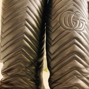 Authentic GUCCI Tall Knee High Boot - Black